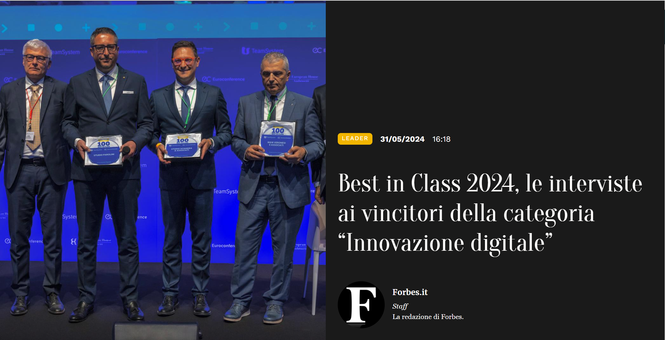 Intervista Forbes