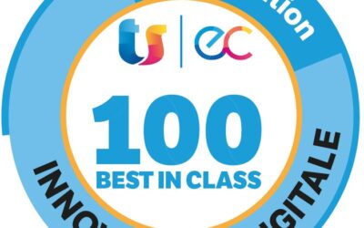 Il nostro certificato di eccellenza 100 Best in class nella categoria innovazione digitale.